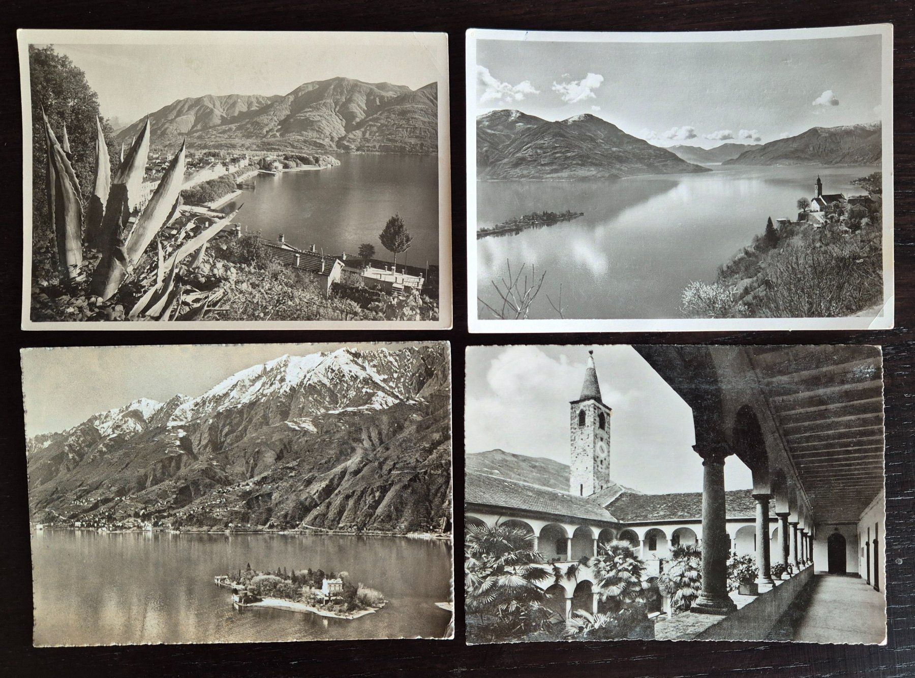 Cartoline postali: Postkarten Ascona Brissago – Usato da Buus venduto da papillon098