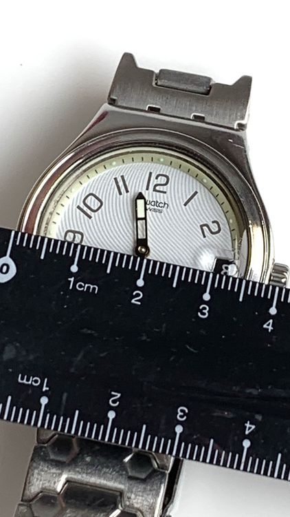 Swatch Irony Armbanduhr Edelstahl Herrenuhr 4