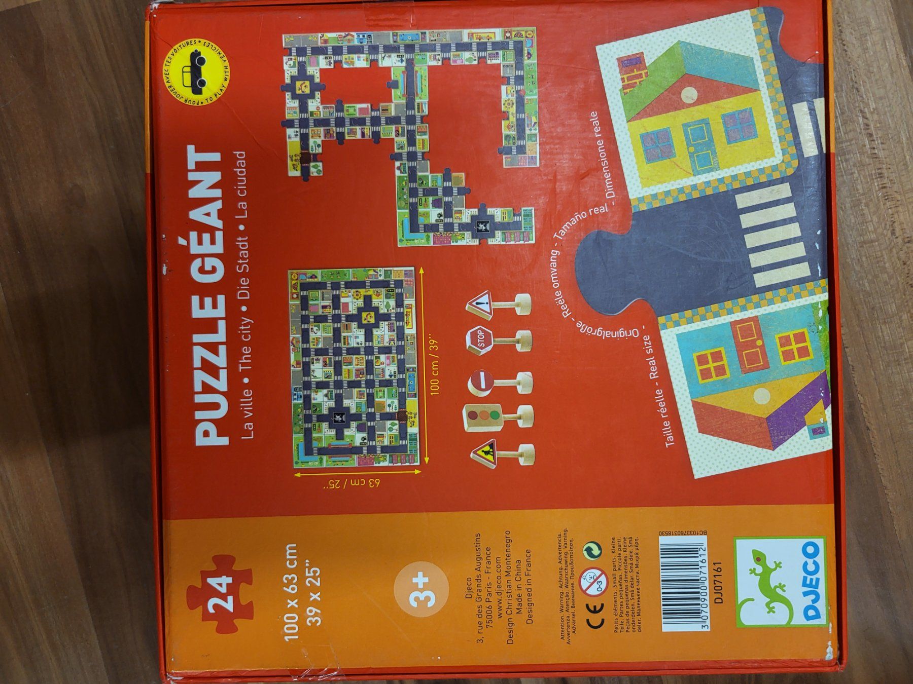 Djeco Puzzle: Djeco Riesenpuzzle oder Chicco Lernlaptop B10 – Usato da Schwarzenburg venduto da flamingo1970 2