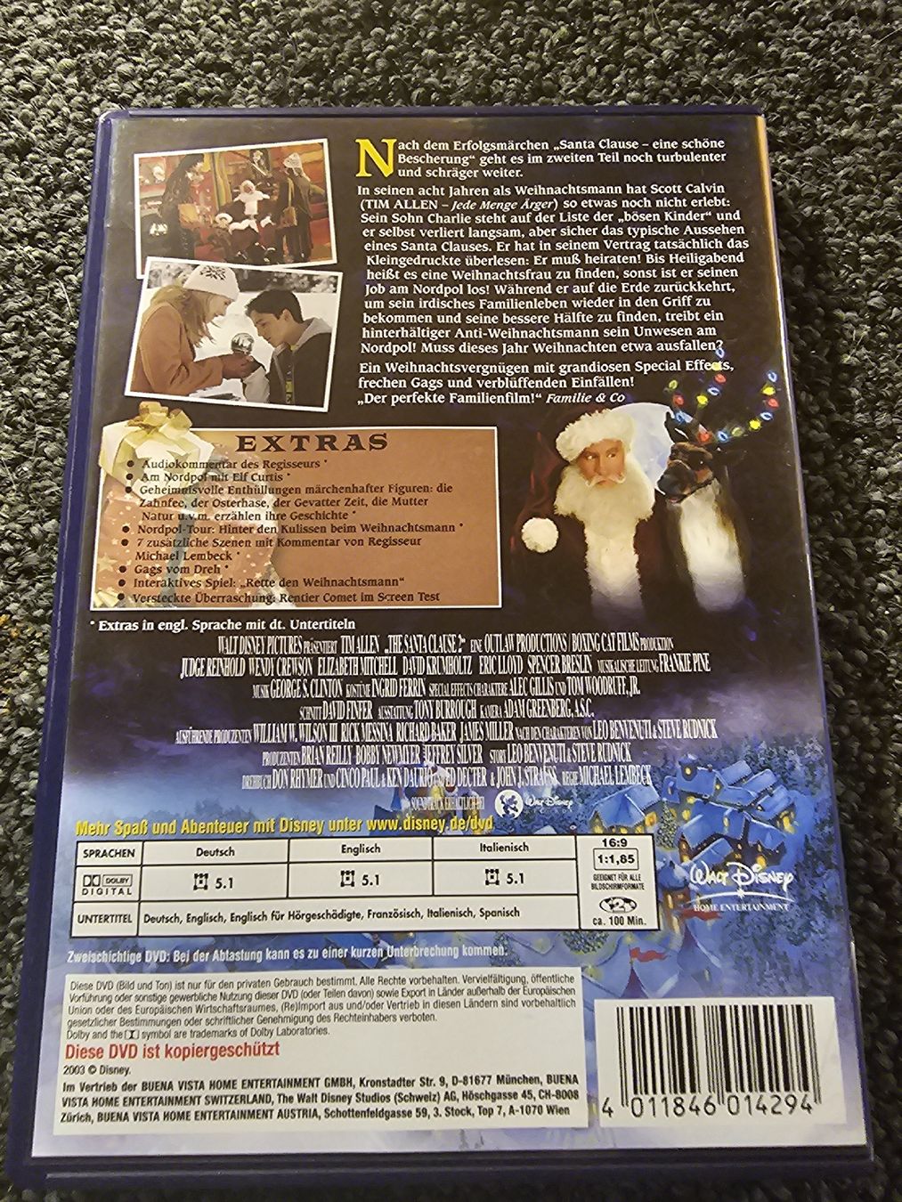 Alle DVDs: Santa Clause 2 (22379) – Gebraucht aus Ruswil von jan_bxl5 1