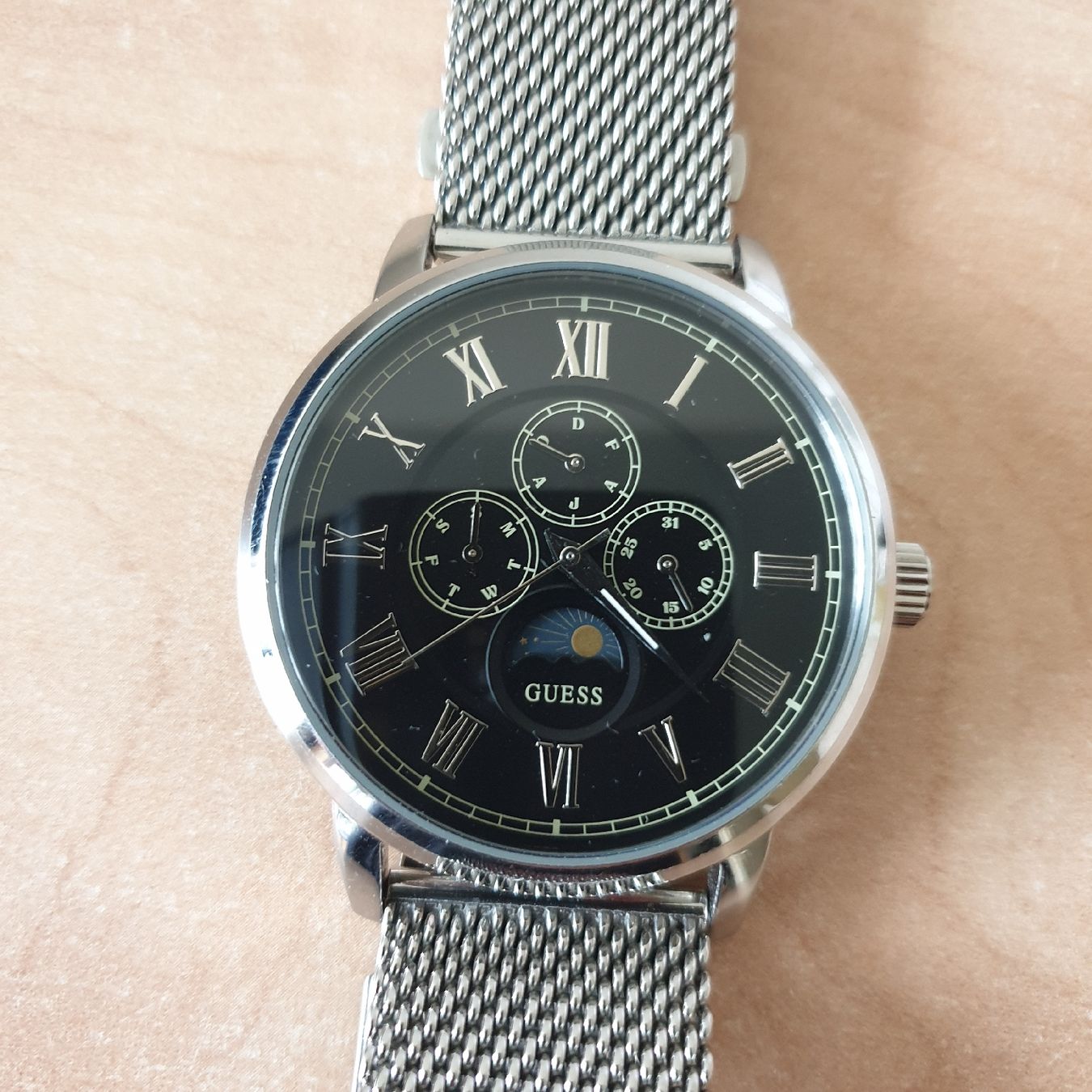 Guess Orologi: Original Guess Quarzuhr Herren oder auch Damen – Usato da Winterthur venduto da katzen07 1