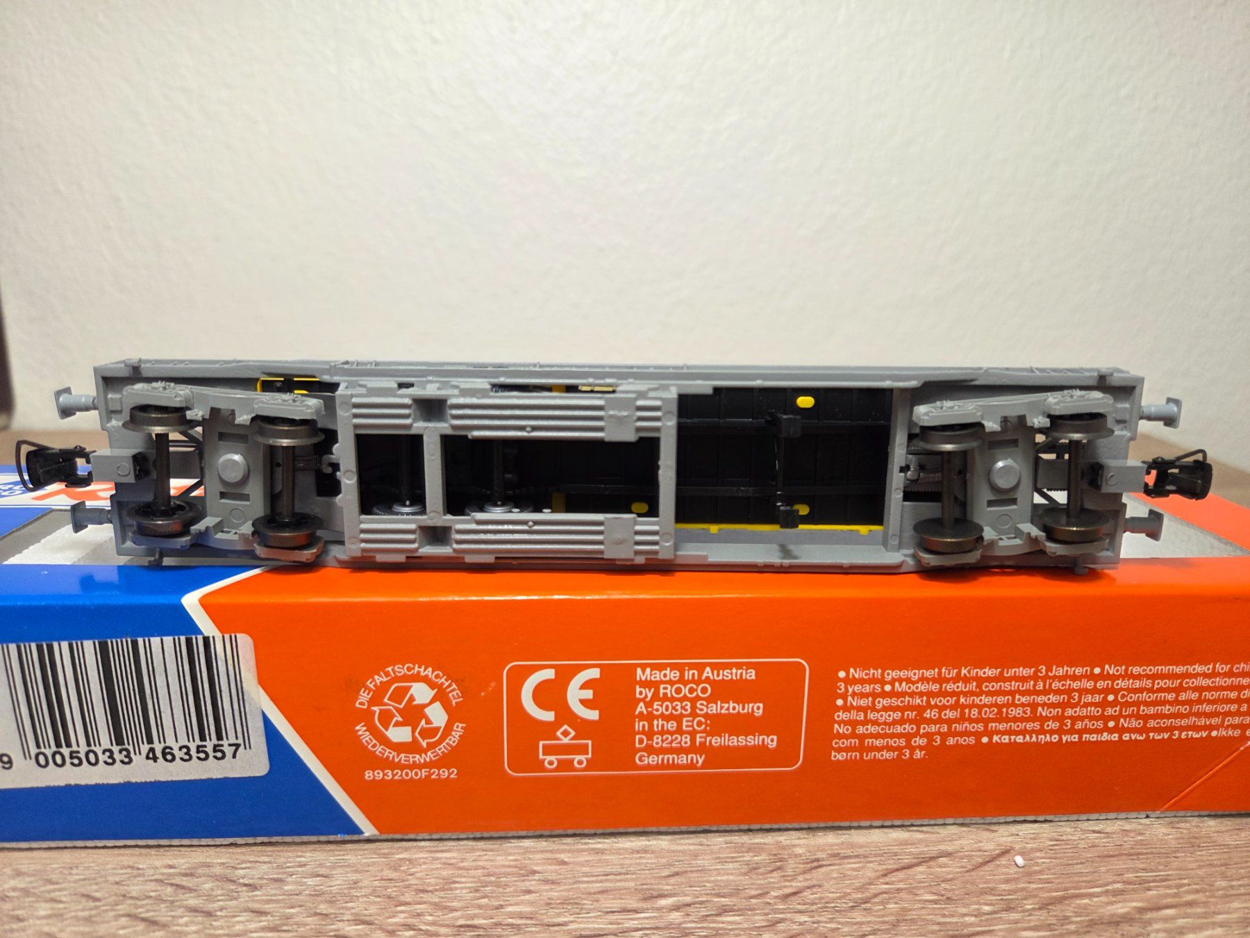 Roco Modellini di ferrovie: Roco 46355 Containerwagen Danzas SBB H0 – Nuovo e nell'imballaggio originale da St-Aubin-Sauges venduto da Lo_Go 4
