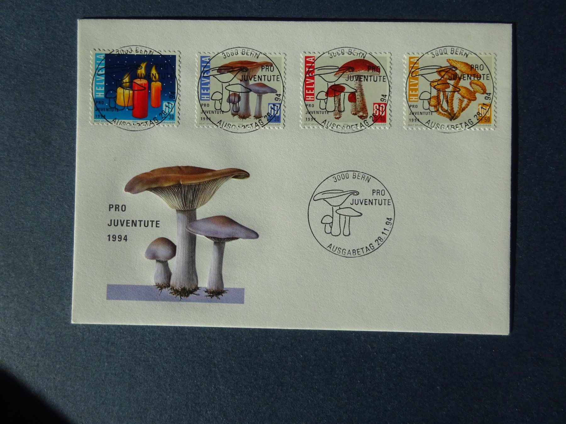 Tutti i francobolli: 1994 Pro Juventute FDC mit ET-Voll – Usato da Appenzell-Steinegg venduto da adi1975