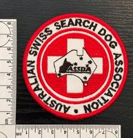 1 Australian Swiss Search Dog Association Abzeichen