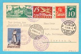 Einweihung Soldatendenkmal Les Rangiers 31.VIII.24 mit Vig!