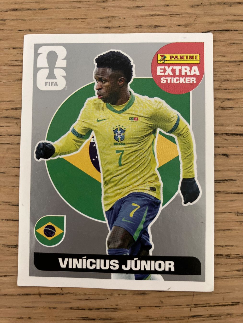 Panini Carte collezionabili: Panini Extra Sticker Silber Vini Jr. Brasilien – Nuovo (secondo la descrizione) da Zürich venduto da gonzito