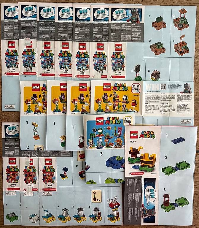 Lego Spielzeuge: LEGO SuperMario, Grosse Sammlung – Neu (gemäss Beschreibung) aus Hergiswil NW von MiTerwi 2