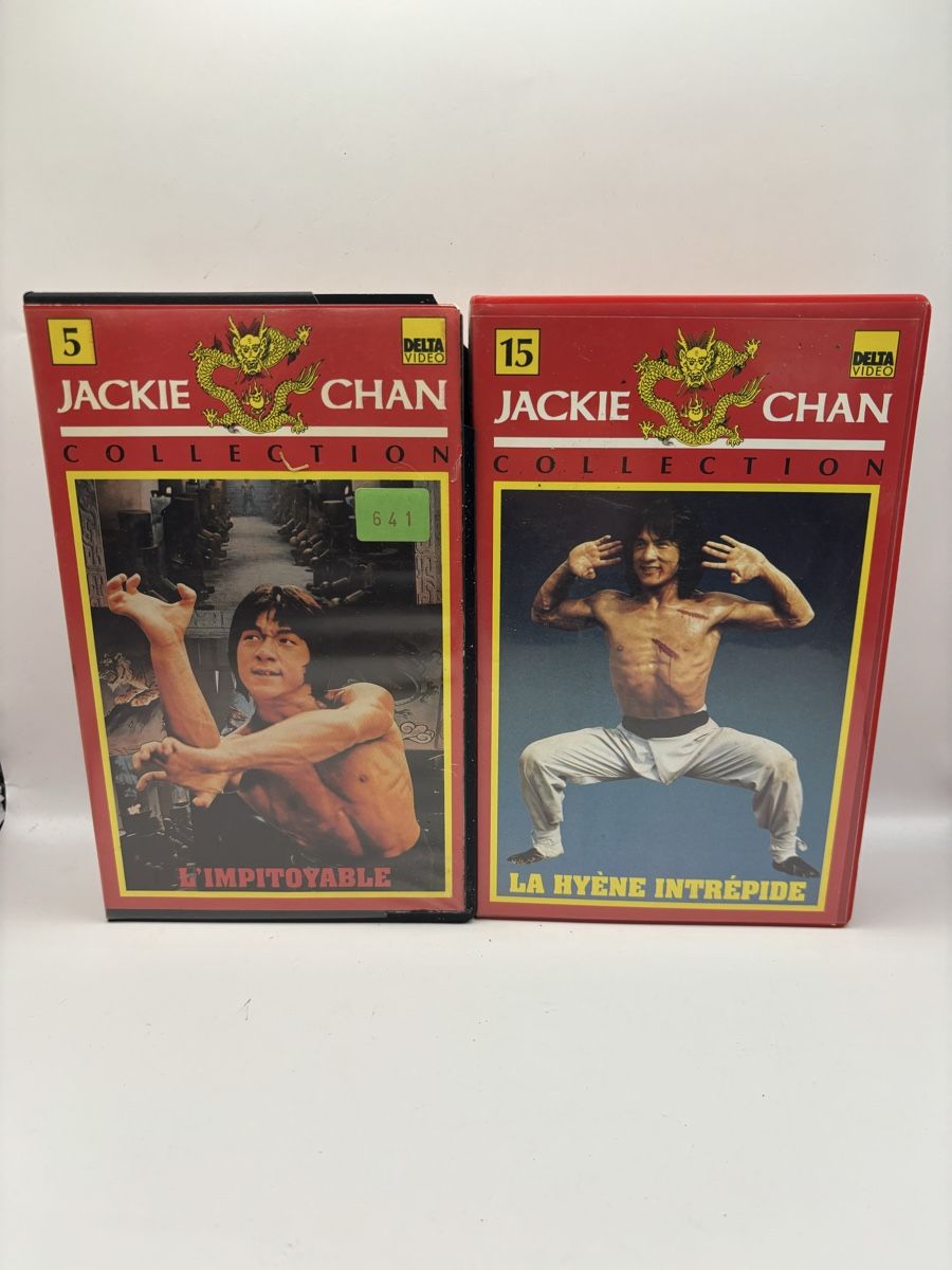 Tutti i VHS: 2 VHS Jackie Chan Collection Intrépide & Impitoyable – Usato da Genève venduto da sho_67qj
