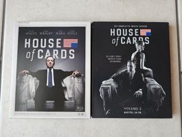 House Of Cards  -  Staffel 1 & 2  /  Bluray