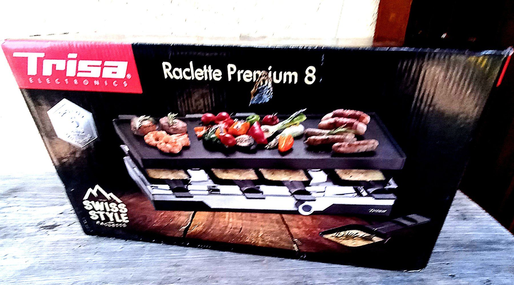 Trisa Griglie: Raclette Premium 8 Neu! – Usato da Baar venduto da 2cvbaar 1
