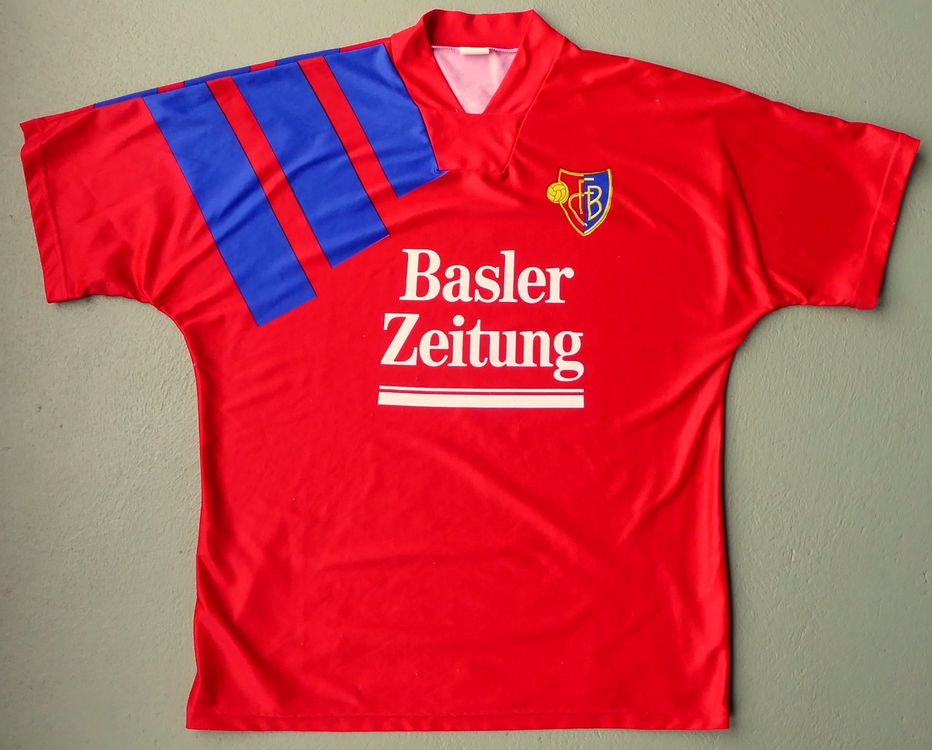 Seltenes FC BASEL Fan-Trikot Von 1995 - Handsigniert | Kaufen Auf Ricardo