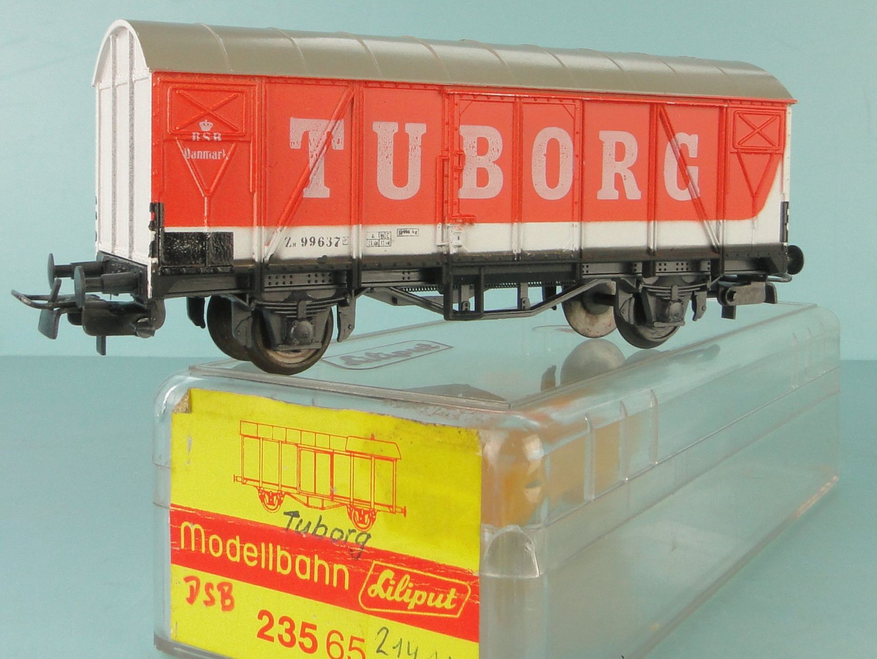 Liliput Modellini di ferrovie: Liliput H0 235 65 Tuborg – Usato da Bülach venduto da cann11