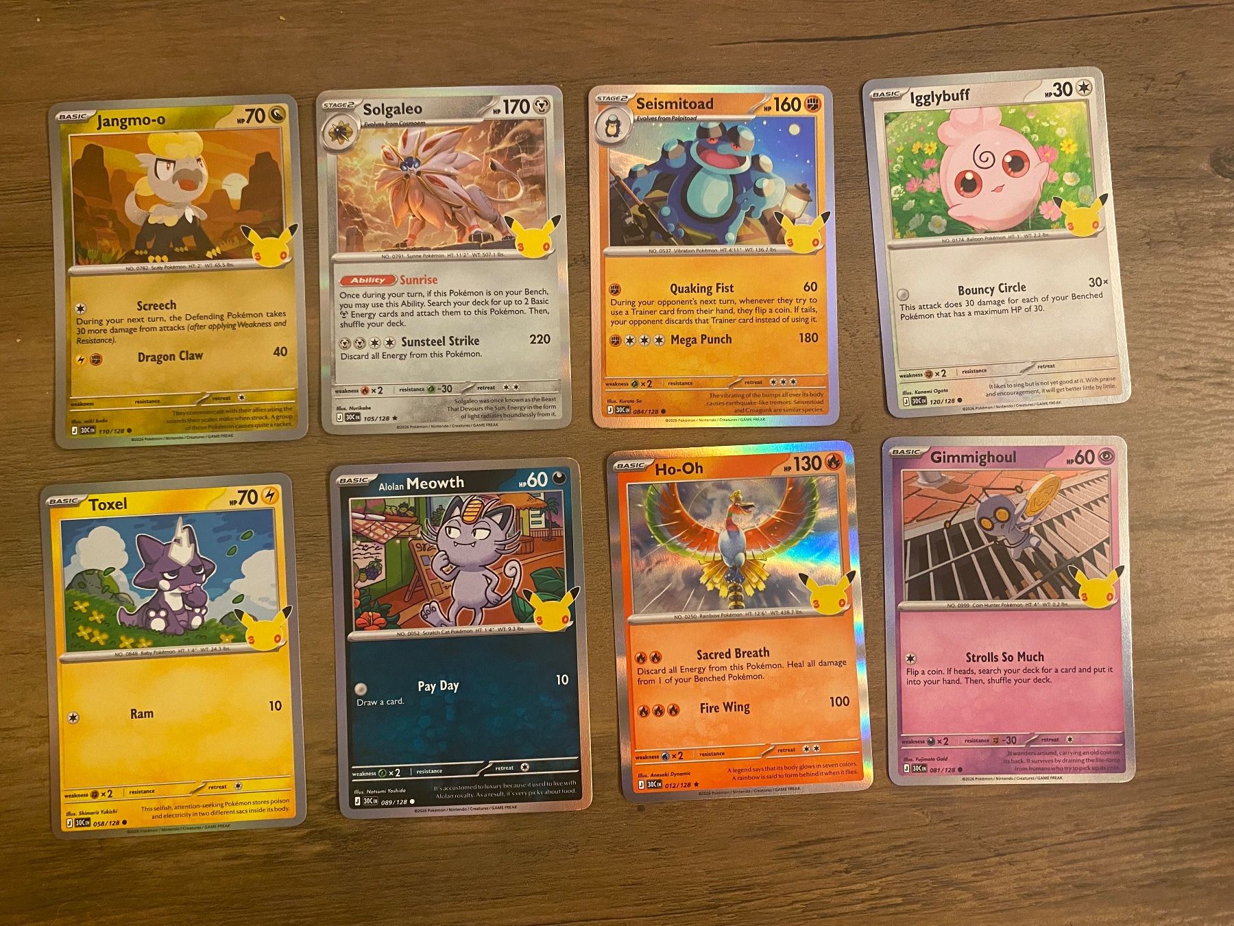 Pokémon Carte collezionabili: 30th Anniversary Pokémon Karten – Nuovo (secondo la descrizione) da Zürich venduto da Gunplakendo