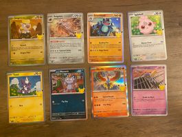 30th Anniversary Pokémon Karten