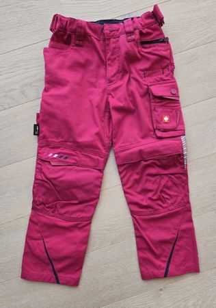Kinder Arbeitshose Engelbert Strauss pink Gr 122/128