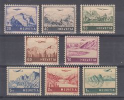 Poste aérienne n° 27 - 34 neuf** 120.--