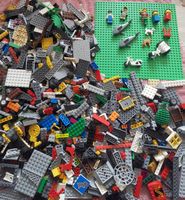 Lego Mix ca 1,5 Kilo mit grosser Platte