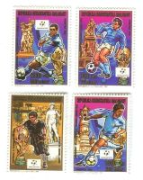 Briefmarken "Fussball". Madagaskar
