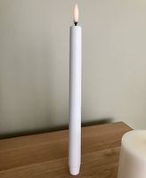 2 LED- Stabkerzen weiss Uyuni, programmierbar