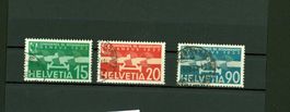 Flugpost Satz F16-18 gestempelt (FP512)
