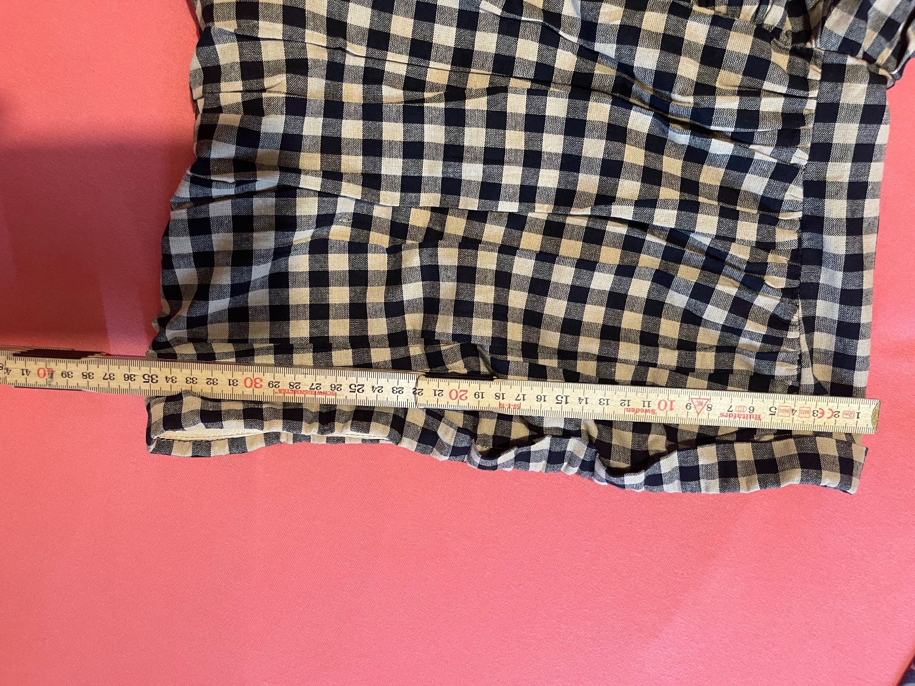 Kleider: Robe midi à imprimé à carreaux – Neu (gemäss Beschreibung) aus Renens VD von dan_b8tt 8