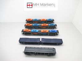 Lima 5x Autotransportwagen DC GS Ohne OVP H0