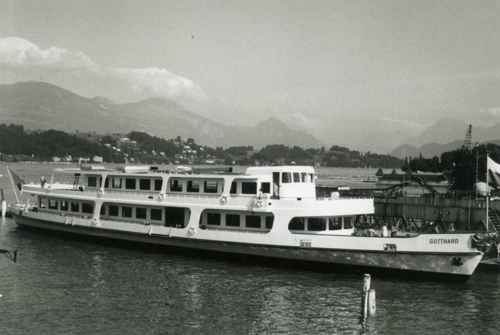 Foto MS Gotthard, SGV Schiff, Vierwaldstättersee Kaufen auf Ricardo