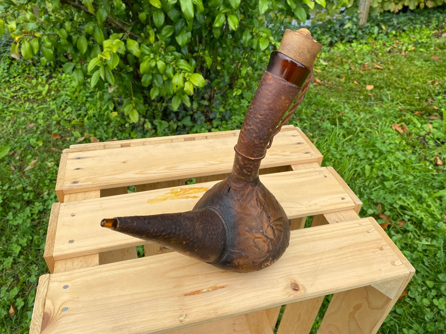 Caraffe: schöne alte spanische Weinkaraffe – Usato da Feldbach venduto da Olive1 1