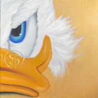 Scrooge mit Dollar - Dagobert