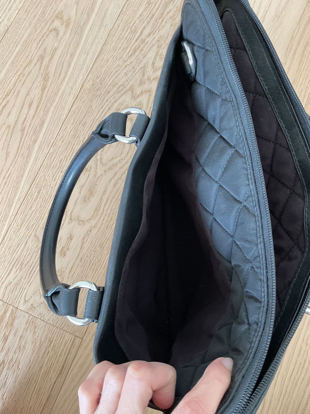 Valigie & Borse: Laptoptasche von Knomo in schwarz – Usato da Meggen venduto da Jeannine_24 2