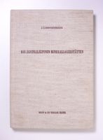 Geologie: Koenigsberger, Zentralalpinen Minerallagerstätten