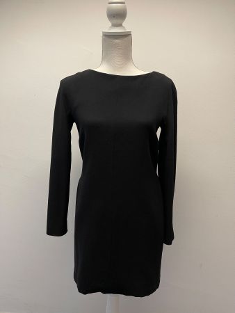 Vintage GIANNI VERSACE Kleid Taillenriegel Schwarz - Gr. 38