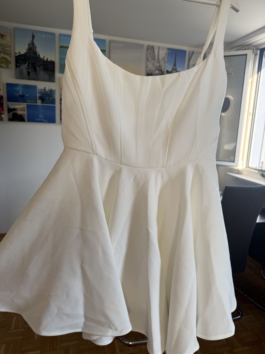 Vestiti: Partykleid weiss – Nuovo (secondo la descrizione) da Horgen venduto da smaally
