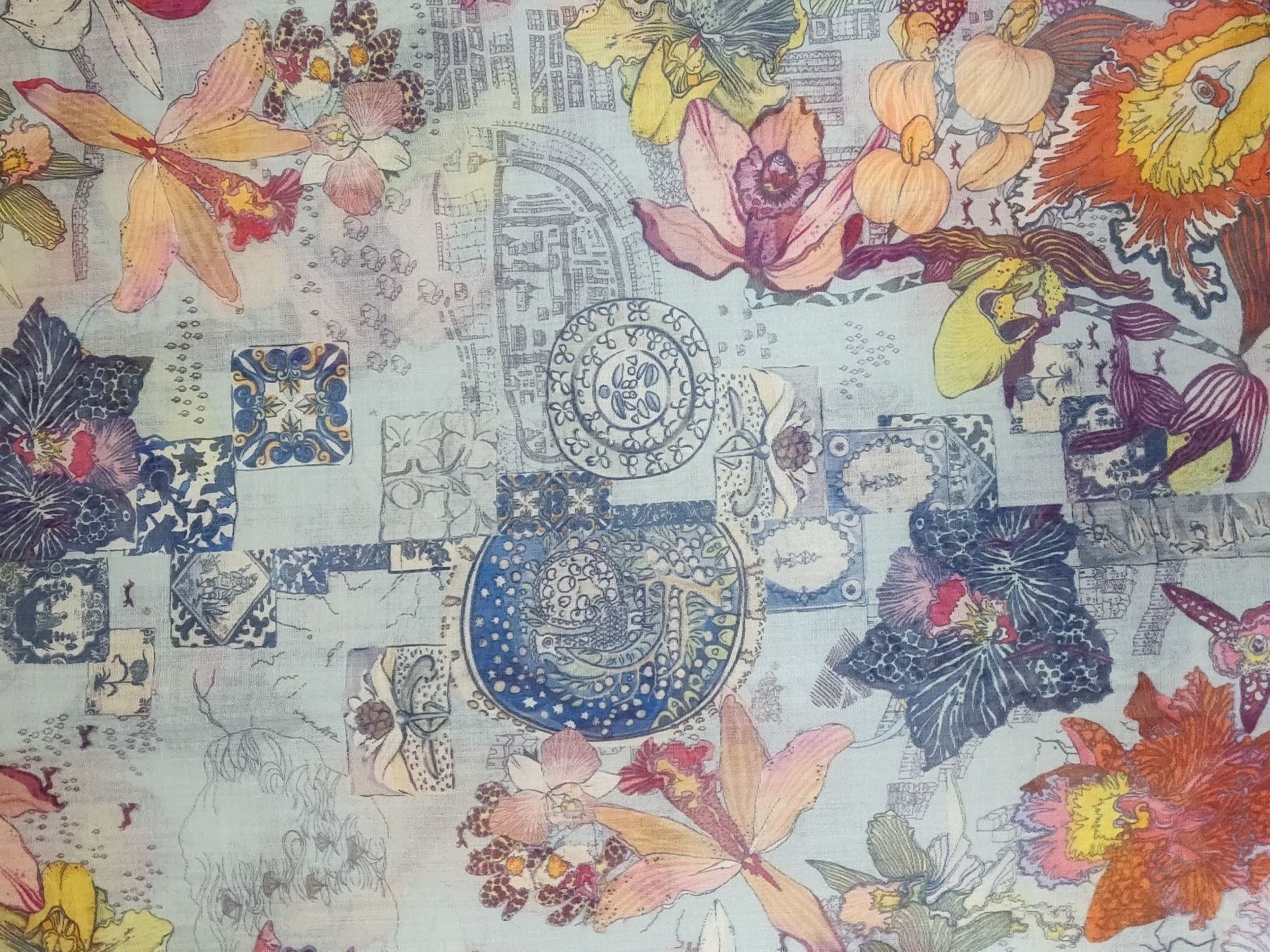 Tessuti: Wolle Seide von Radical Chic L:1.70x1.38m Orchidea Panel – Nuovo (secondo la descrizione) da Lufingen venduto da Voyager7 7
