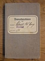 Dienstbüchlein Johann Georg Schmidt geb. 1873