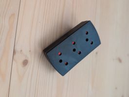 Mehrfachstecker 3xT12 schwarz
