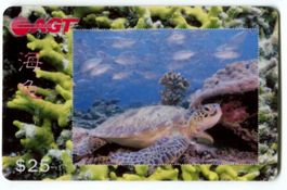 Telefonkarte "Schildkröten".