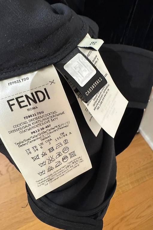 Fendi Vestiti: FENDI KLEID BLACK – Nuovo (secondo la descrizione) da Schwyz venduto da bofb 5