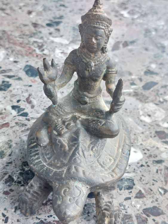 buddha-antike-bronzefigur-vishnu-auf-schildkr-te-19-20-jh-neu-gem-ss