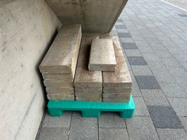 Stellriemen/Stellplatten Beton