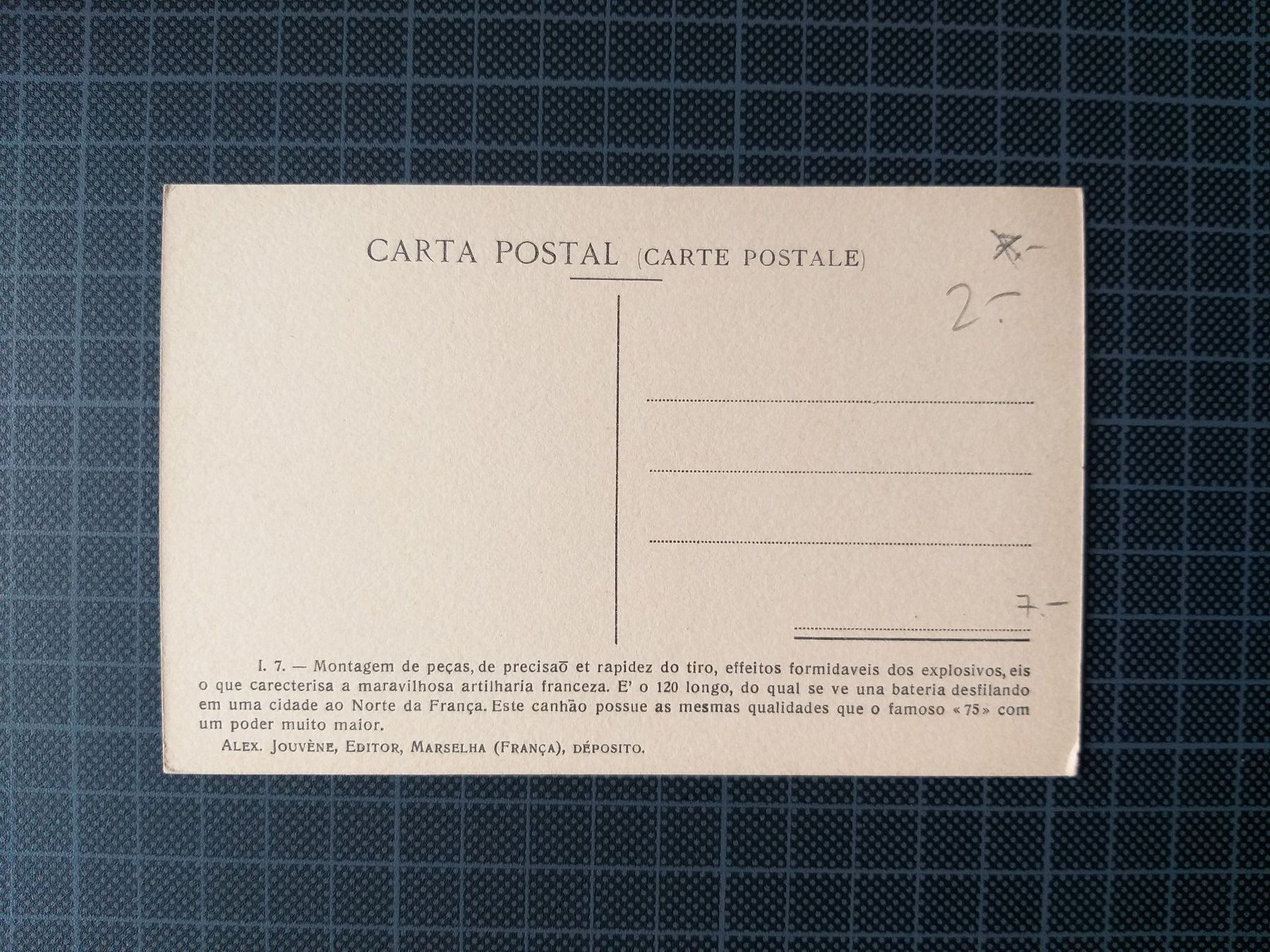 Uniformi: Postkarte 75 mm Kanone – Usato da Bauma venduto da SwissMilitaria 1