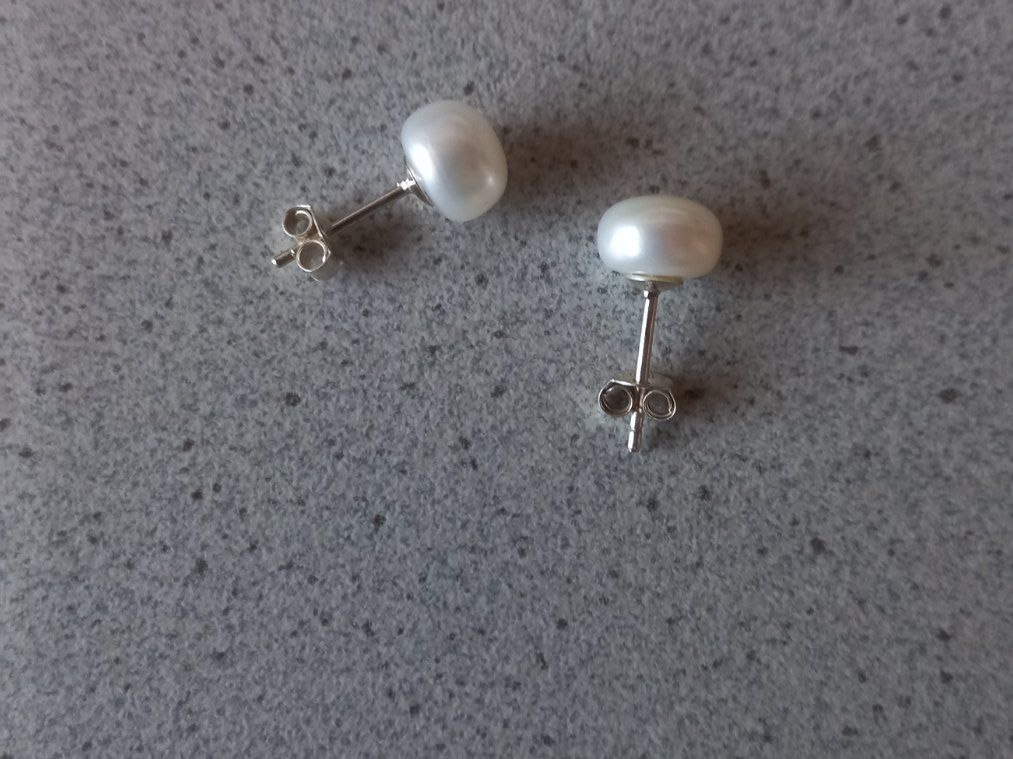Orecchini pendenti & Orecchini a lobo: Perlen Ohrstecker Silber 925 – Nuovo e nell'imballaggio originale da Winistorf venduto da acreativ4 1