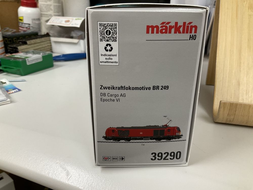 Märklin 39290 Vectron Lokomotive BR 249 - Digital Modellbahn Mit Soundfunktionen