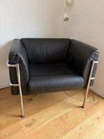 Schöner Echtleder Sessel (Interio) in gutem Zustand