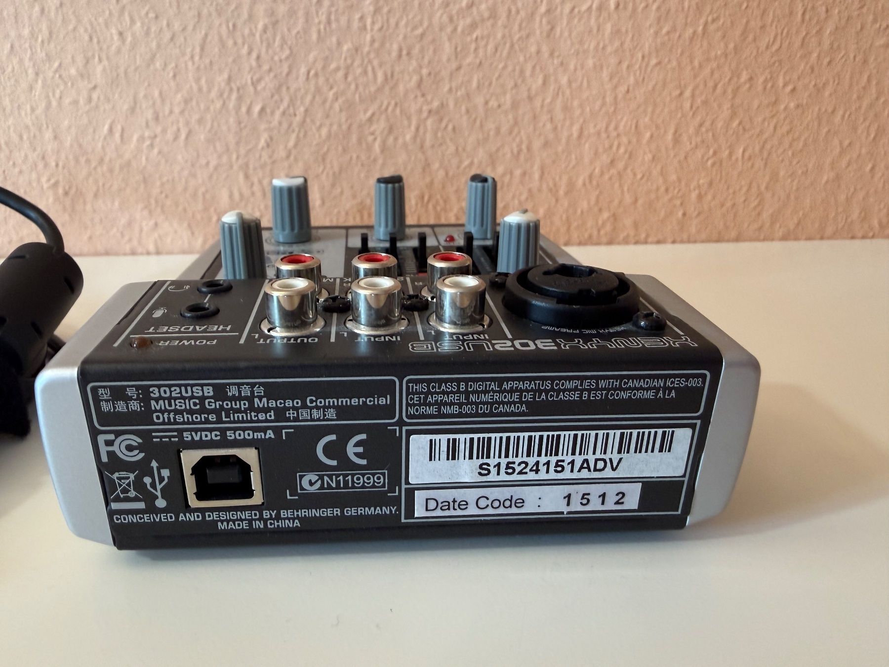 Behringer Mischpulte: Behringer Xenyx 302USB Mischpult mit USB – Gebraucht aus Langenthal von jannikand 2