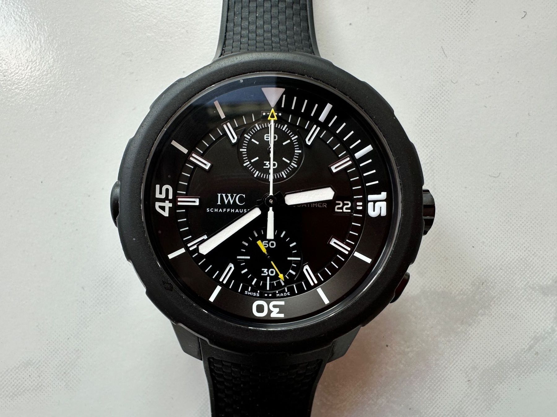IWC Orologi: IWC Aquatimer Galapagos Islands – Usato da Neunkirch venduto da neunkirch66