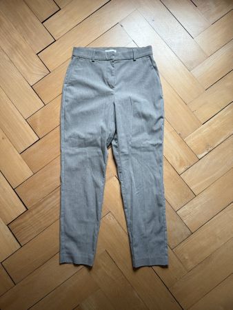 Slim Hose hellgrau elegant 38