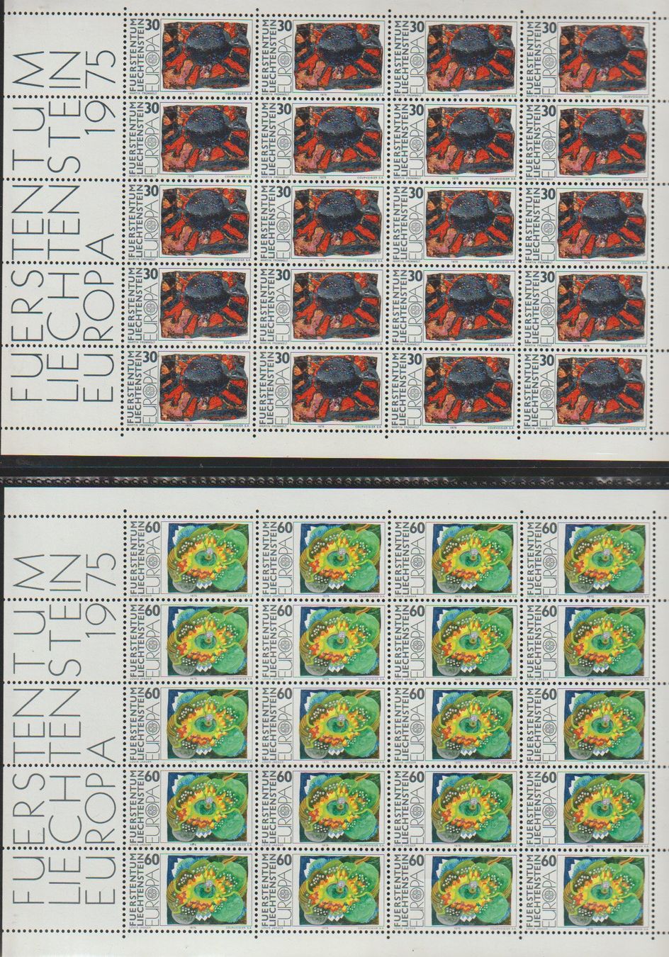 Tous les timbres: Blocs de Timbres Liechtenstein  ** – Neuf avec emballage d'origine à Crans-Montana par kira56 3
