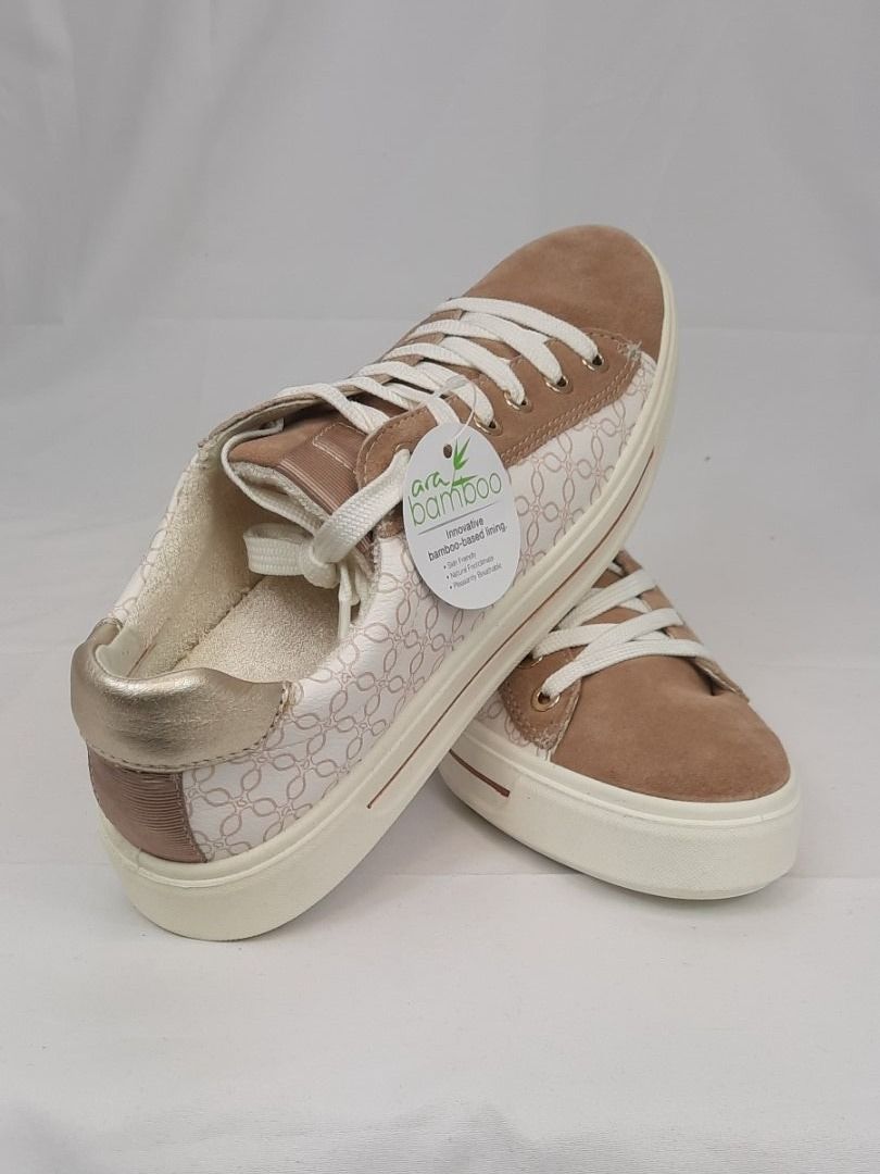 Scarpe da donna: ARA COURTYARD Sneaker brauncombi Bamboo Gr. 40.5 – Nuovo e nell'imballaggio originale da Seuzach venduto da VT-Collections1 3