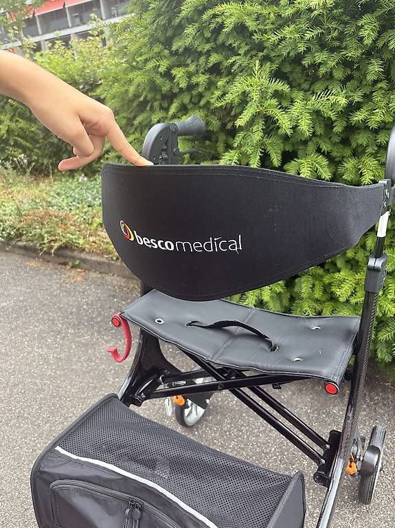 Ausili per la deambulazione: Leichtgewicht Rollator Carbon – Usato da Villars-sur-Glâne venduto da AllisonGina 4